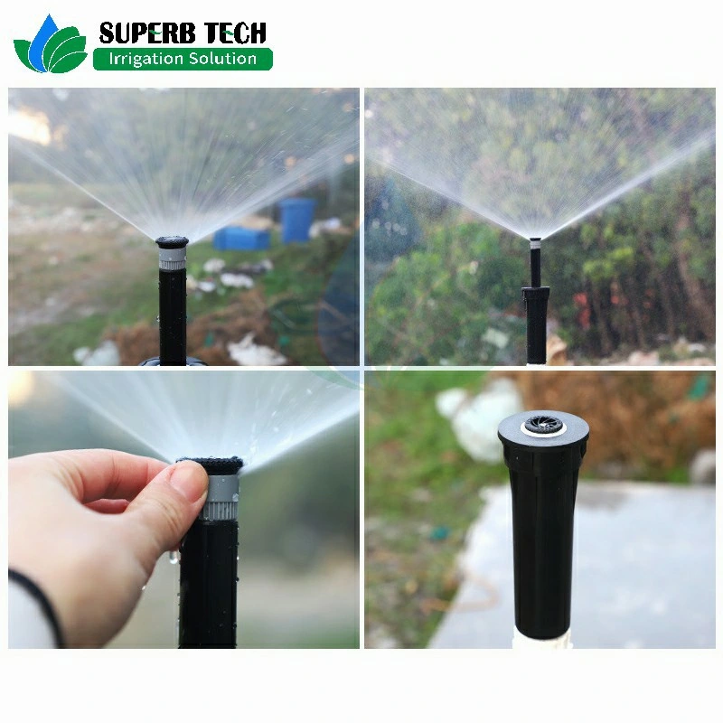 Pop up Plastic Sprinklers Automatic Water Sprinkler for Garden Lawn Irrigation