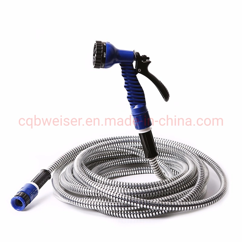 Irriglad Retractable 304 Stainless Steel Expandable Watering Garden Hose