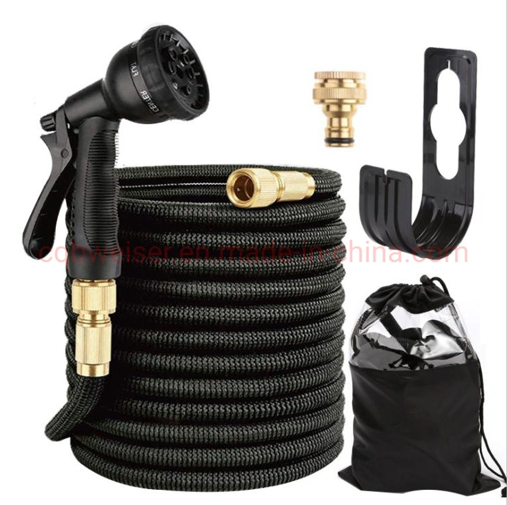 Expandable Garden Hose 100FT Magic Hosepipe with 8function Spray Gun