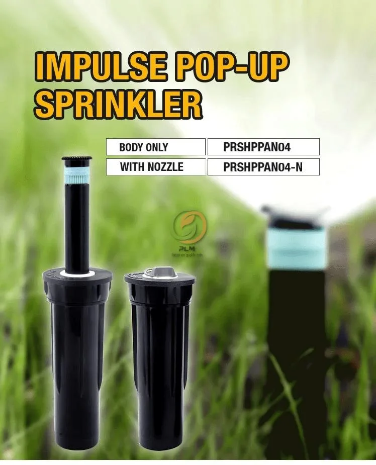 Garden 1/2 Inch Spray Nozzle Head 0-360 Degree Pop up Sprinkler for Irrigation