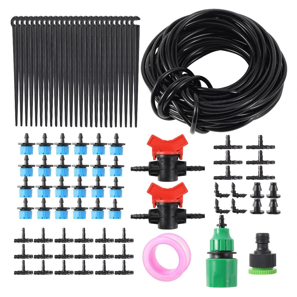 5/10/15/20/25/30/40m Micro Drip System Vegetable Flower Garden Balcony Patio Water Saving Irrigation Kit