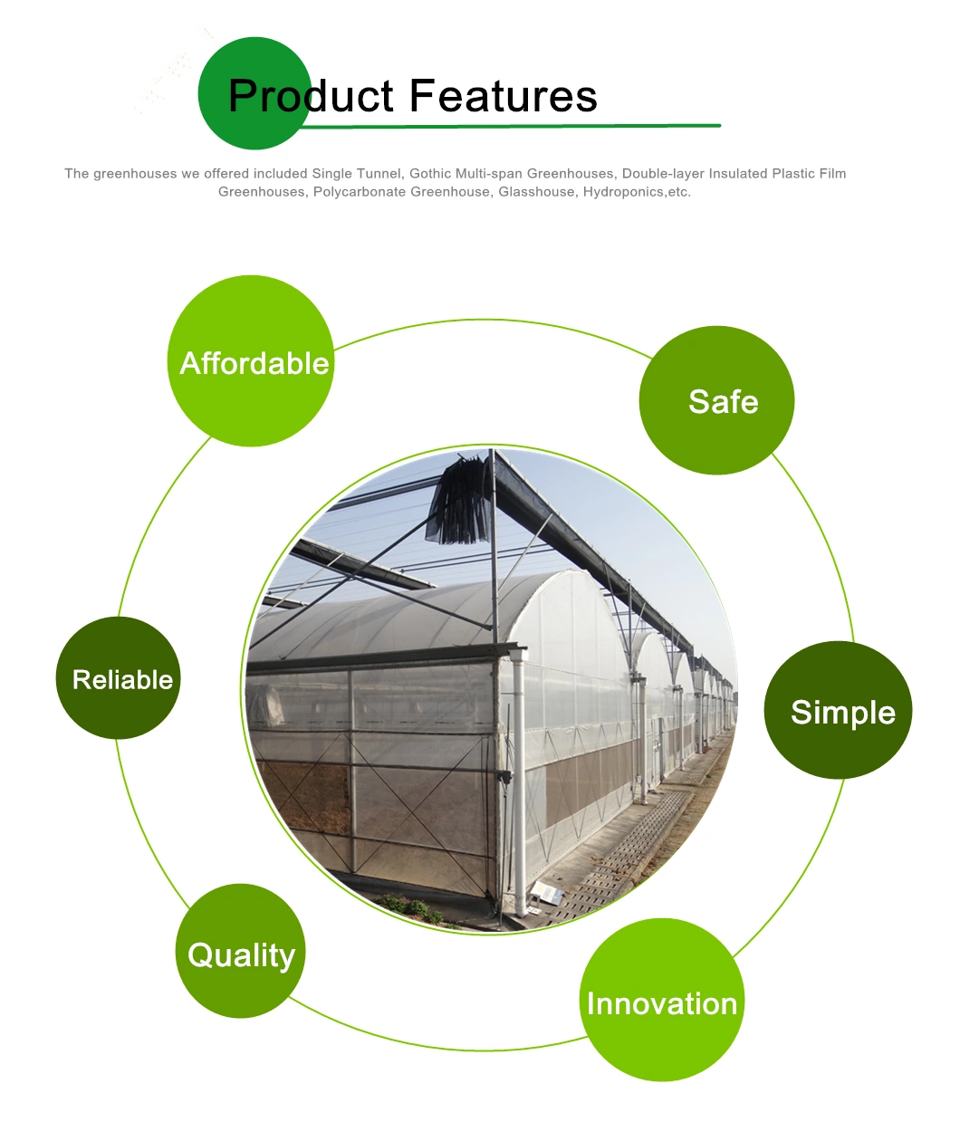 Greenhouse Ventilation Equipment Curtain System for Shade/Energy Saving/Blackout/Light Deprivation Greenhouse Environment Control with Pinion and Rack