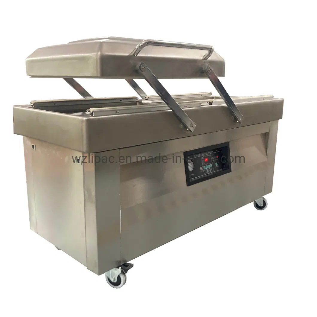 Dual-Chamber Vacuum Packing Machinemeat Vacuum Sealerbeef Packaging Machineseafood Vacuum Packing Machinetofu Vacuum Sealermushroom Packaging Equipment