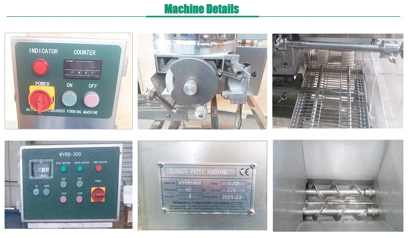 Automatic Cheapest Price Automatic Chicken Nugget Make Machine Meat Pie Equipment Chicken Nugget Forming Machine Price