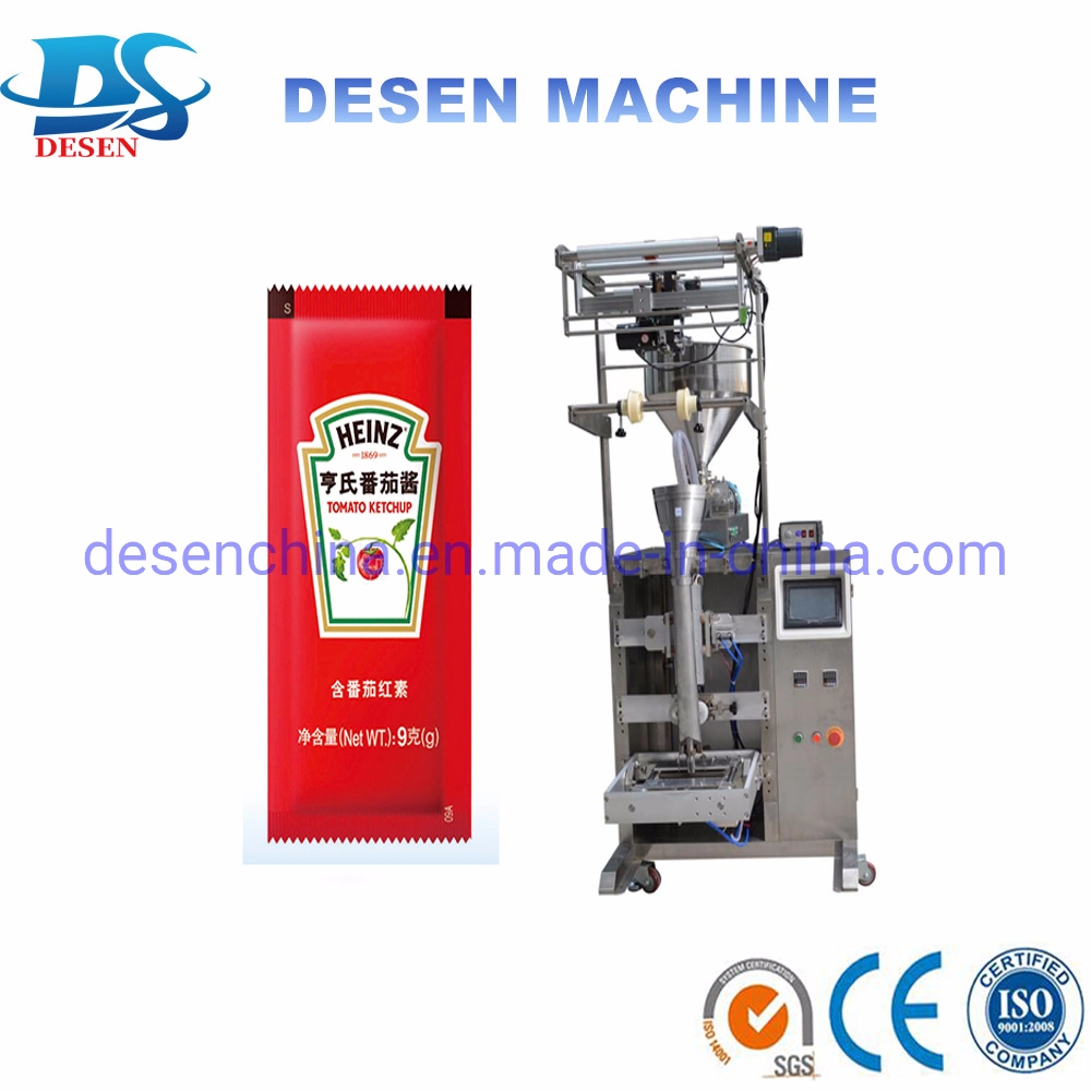 Tomato Paste Sachet Peanut Butter Juice Ketchup Mustard Oil Honey Packing Machine