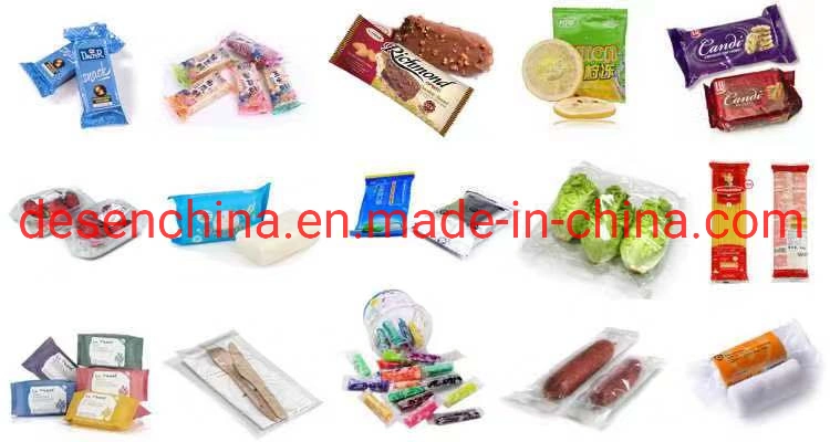 High Quality Automatic Wrapping Machine for Leafy Vegetable Lettuce Fruit