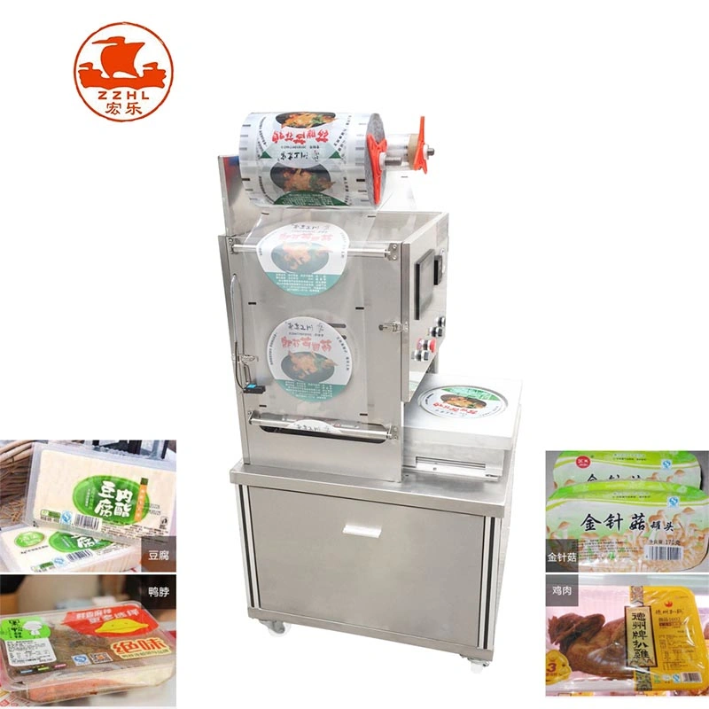 Commercial Fruit Vegetable Fish Vacuum Skin Map Packaging Cheese Seafood Meat Sealer Sealing Packing Machines