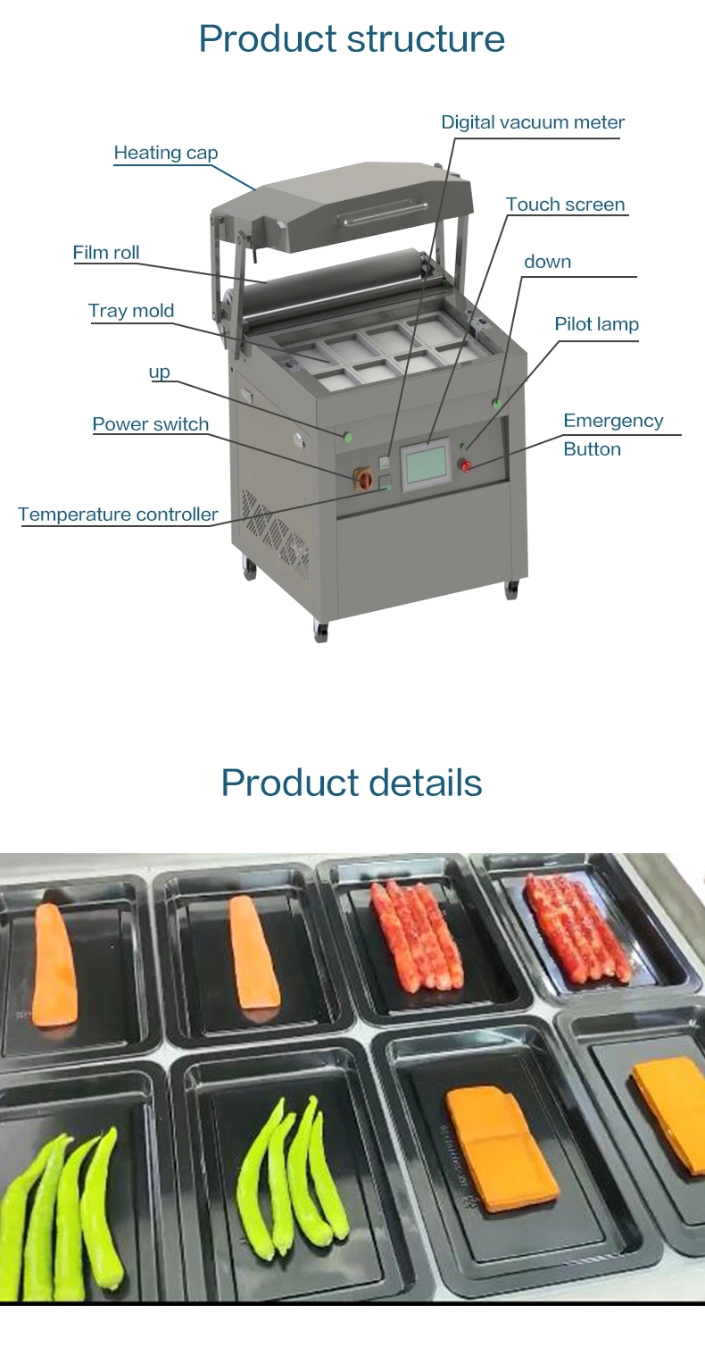 Factory Supply Directly Electric Vacuum Sealer Skin Packaging Machine