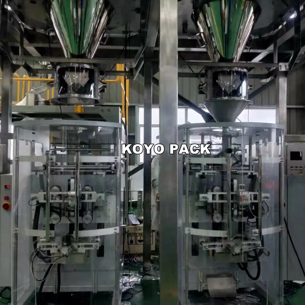 Automatic Fried Food Pouch Continuous Bagging Machine Bag Packaging Packing Machine