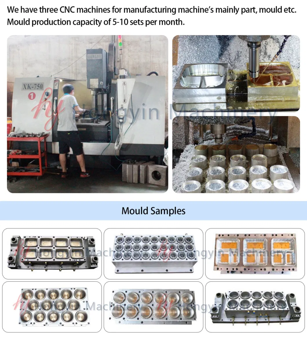 Plastic PP/PS/Pet Mineral/Starbucks/Jelly/Water Cup Thermoforming Machine/Cup Making Machine/Cup Forming Machine/ Cup Thermoformer Machine