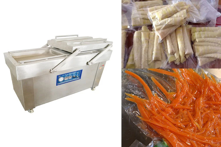 Chamber Vacuum Sealing Machinery Commercial Vegetables Vacuum Seal Packing Machine