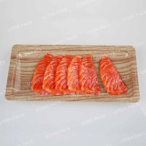 Auto Seafood/Fish/Salmon/Shrimp Thermoforming Vacuum Skin Packaging Machine Sealing Packing Machinery