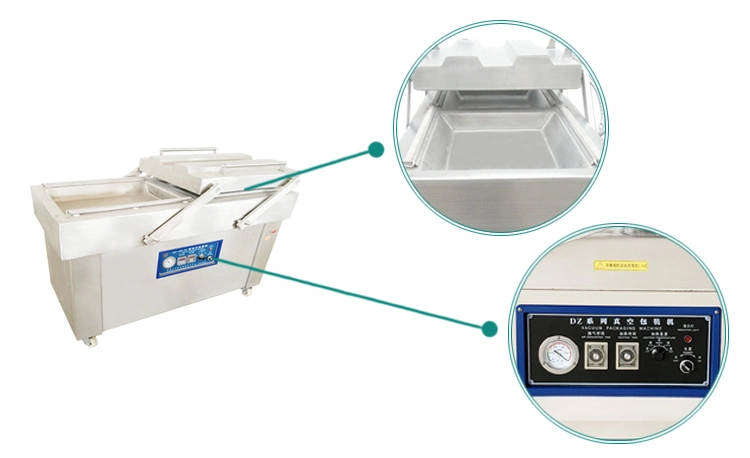 Chamber Vacuum Sealing Machinery Commercial Vegetables Vacuum Seal Packing Machine