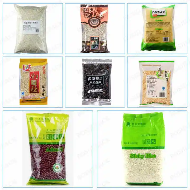 Automatic Vertical Almonds Blueberry Kernel Nutlet Walnut Melon Seeds Bean Peanutpackaging Machine Cashew Nut Pistachio Raisins Dried Fruit Food Packing Machine