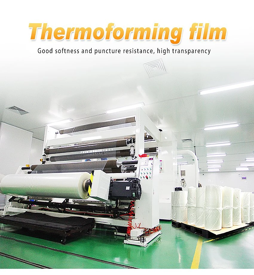 Thermoform Vacuum Film Top and Bottom Film Food Packaging