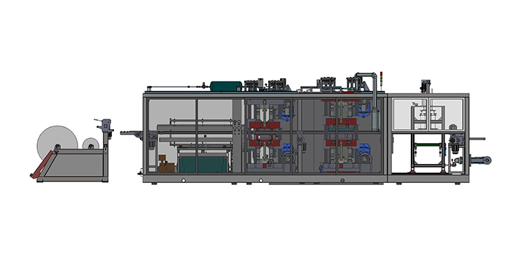 Fully Automatic Plastic Sweet Corn Thermoforming Vacuum Forming Machine for Sale with CE and ISO Certification