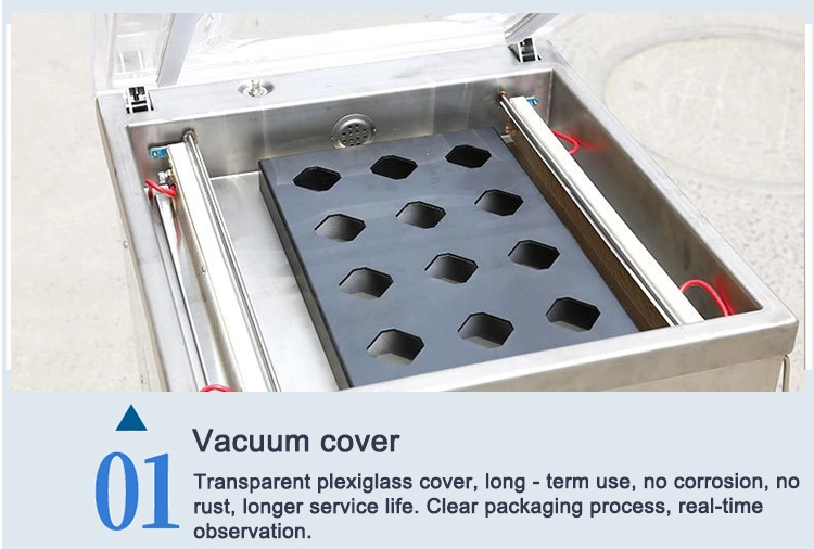 Food Factory Full Automatic Vacuum Packaging Machine/Seafood Sealer Packaging Vacuum Wrapping Machine