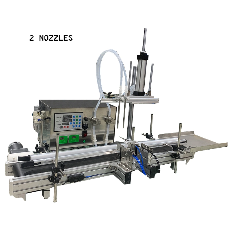 Dovoll Automatic Piston Pump Filling Machine for Food Cosmetic Beverage Oil Cream Soap Liquid Paste Product Packing Machinery Machine Bottling Line