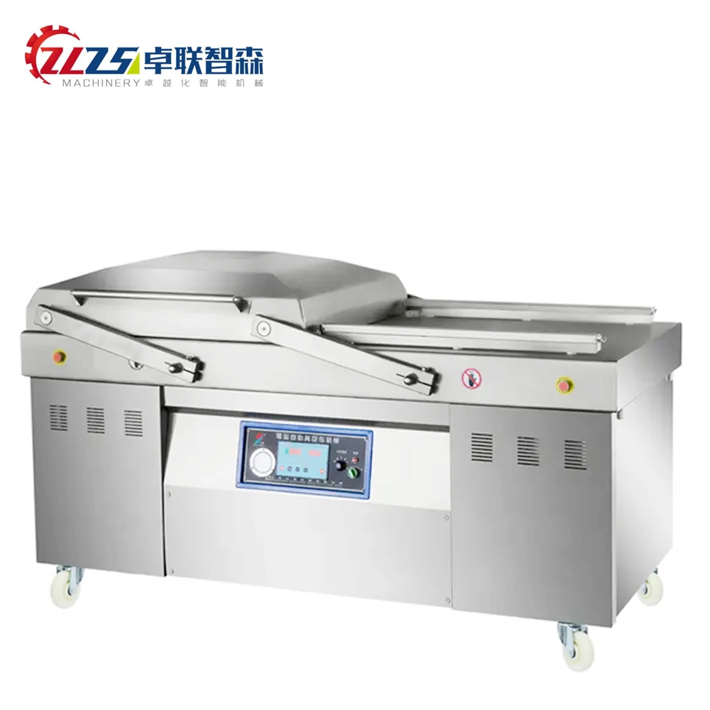 Tray Sealing Cooked Foods Skin Vacuum Packing Machines Processing Fish Skin Pack Machine