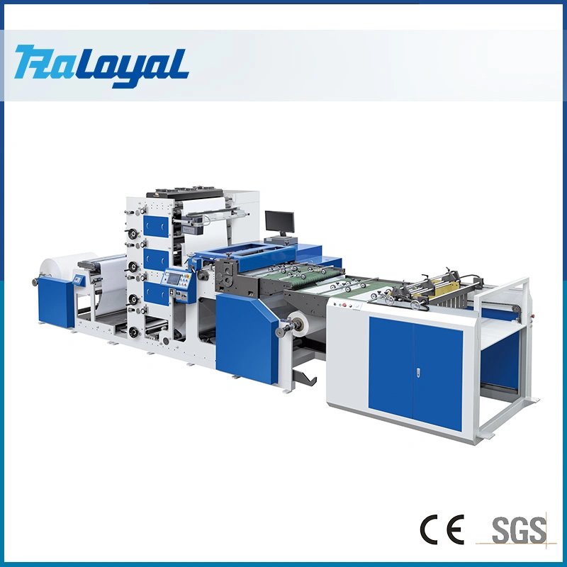 Hamburger Paper Sandwich Food Packaging Paper Flexible Printing and Sheeting Machine