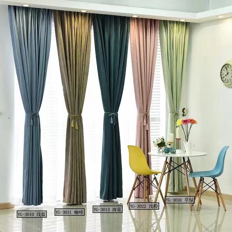 C6 100%Polyester Blackout Curtain Fabric