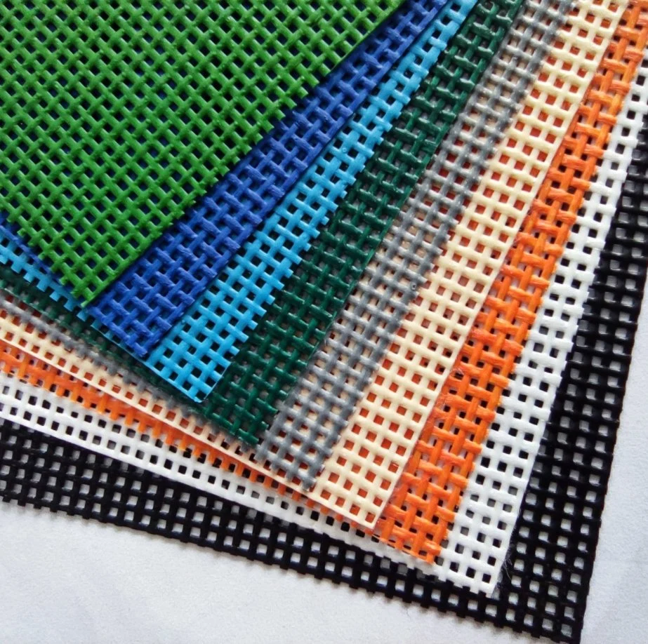 Colorful 1000d PVC Coated Polyester Mesh Fabric