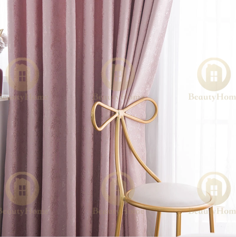Cheap Price Home Cafe Decorative Curtain Shower Hotel Lobby Curtains Hemp Matte Fabric Beautyhome Textile