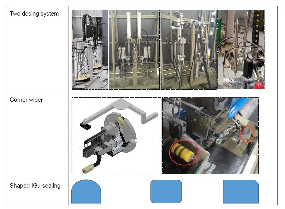 Sellador Secundario Silicone Sealing Robot Machine for Puertas Y Ventanas