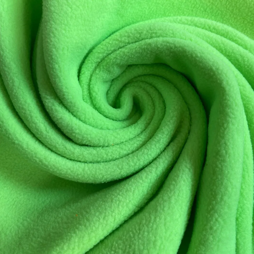 Polar Fleece Fabric 100% Polyester Tela Coral Thick Fleece Fabric