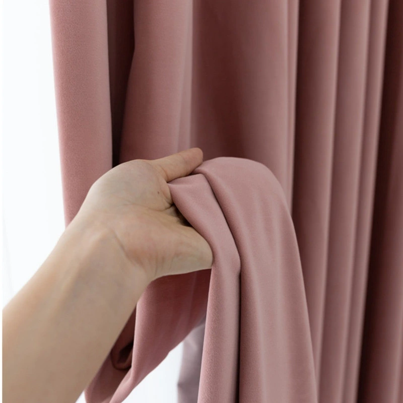 Hotel Blackout Waterproof Curtain Fabric Jacqurad Polyester Blind