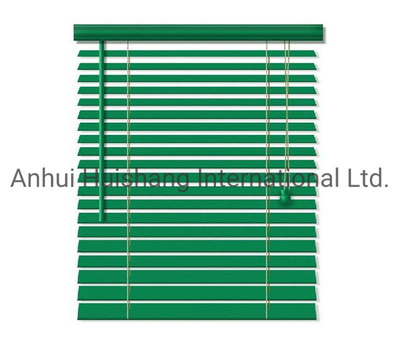 PVC Faux Wood Mini Venetian Blind as Window Curtains