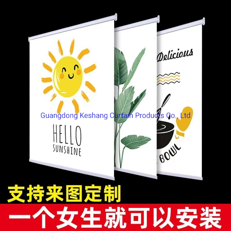 Waterproof PVC Fiberglass Sunscreen Roller Blind Window Fabric