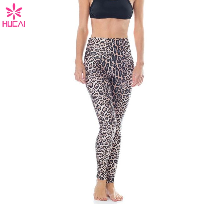 Wholesale Sexy Custom Print Women Nylon Yoga Zebra Leggings