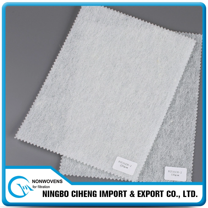 Short Fiber Pleated Airlaid Hot-Rolling Pet Polyester Nonwoven Fabric