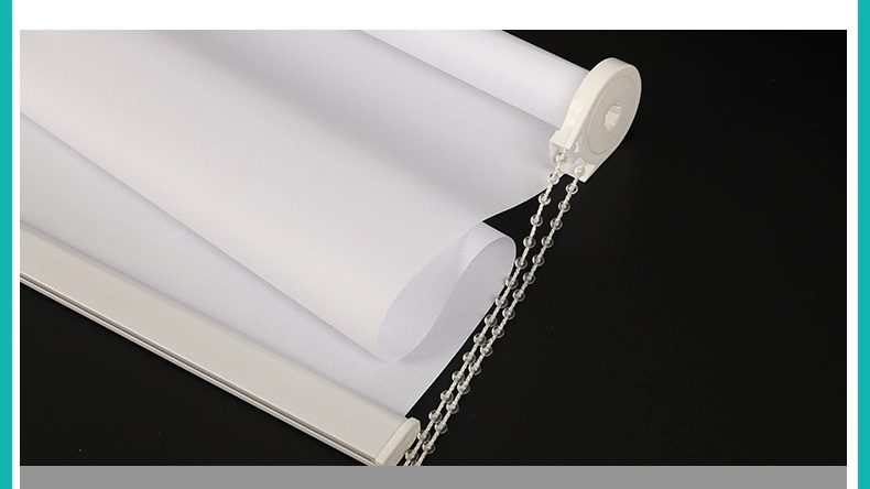 Translucent Roller Blinds Fabric Plain 100% Polyester Window Blind Dimout Semi Ready Made Roller Shade Finished