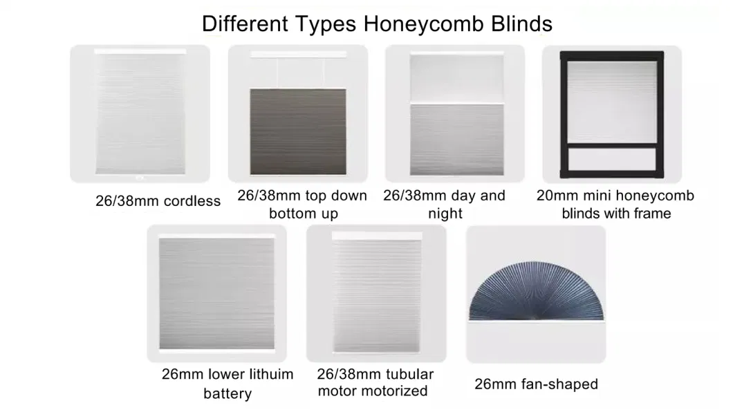 Day and Night Sun Shade Electric Honeycomb Blinds