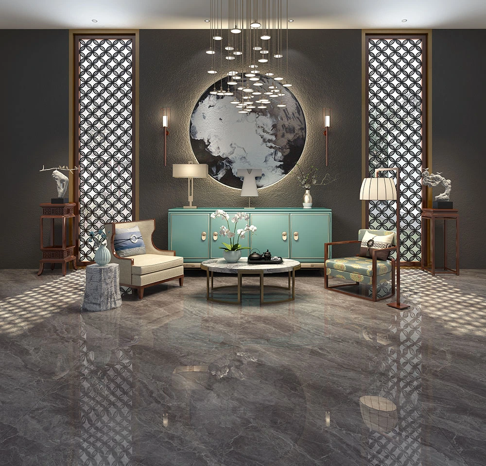 Polished Marble Glazed Porcelain Floor Tile 600X1200mm (24&quot;X48&quot;)