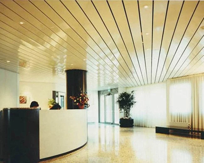 Interlocking Plastic Tile PVC Hot Stamping Wall Ceiling Panels PVC Ceiling Tile