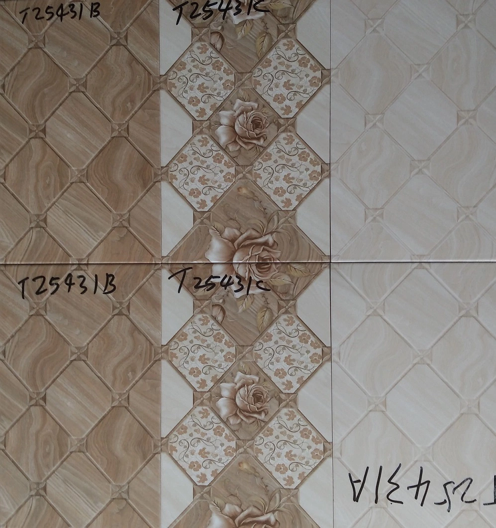 2018 Design Jade Look Ceramic Wall Tile with Beautiful Pattern for House Decoration (250*400mm)