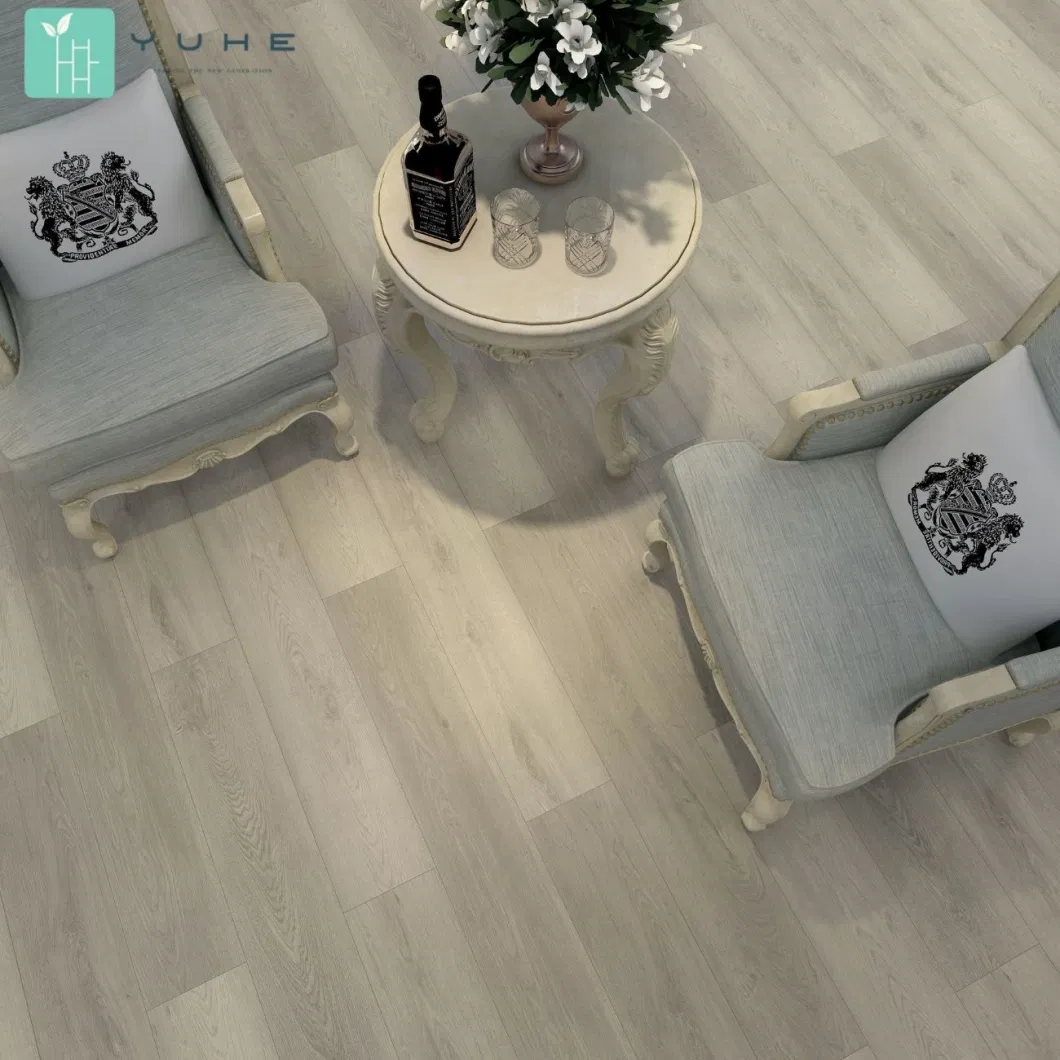 Vinyl Flooring Hot Selling Manufacturer Waterproof Glue Down Luxury Vinyl Tile Lvt Villa Light Gery Flooring