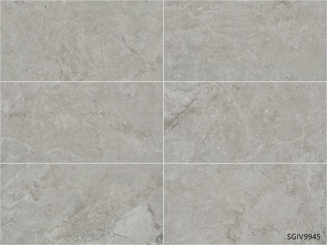 Marble Effect White Veins Design Glazed Polished Porcelain Wall Floor Tile