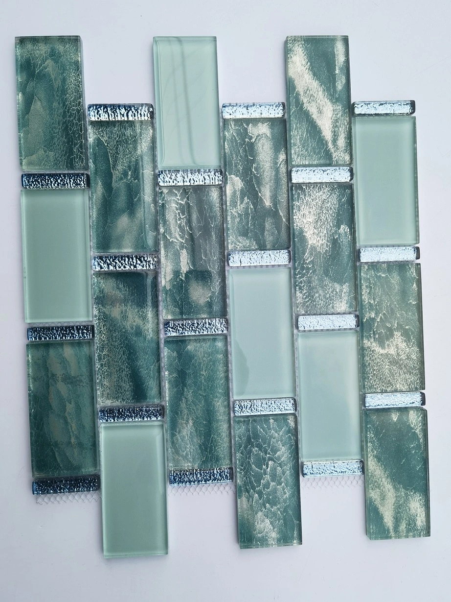 Customized Glass Mosaic Great Price Mosaic Tile Fashion for Bathroom Wall Tiles Manufacturer Price