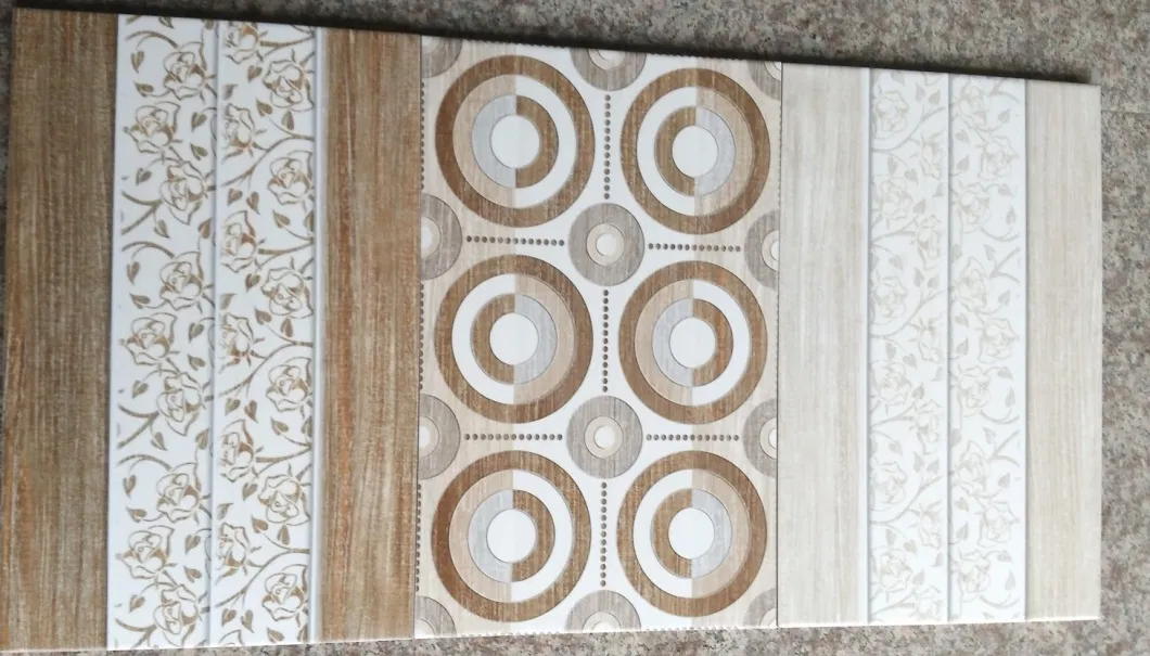 Beautiful Wood Slab Look Strip Shape Ceramic Wall Tile for House Decoration (250*400mm)