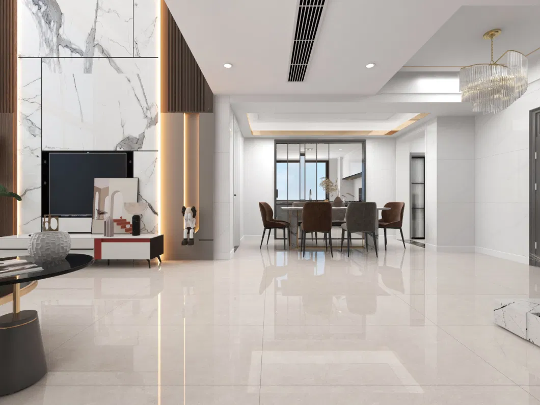 Polished Marble Glazed Porcelain Floor Tile 600X1200mm (24&quot;X48&quot;)