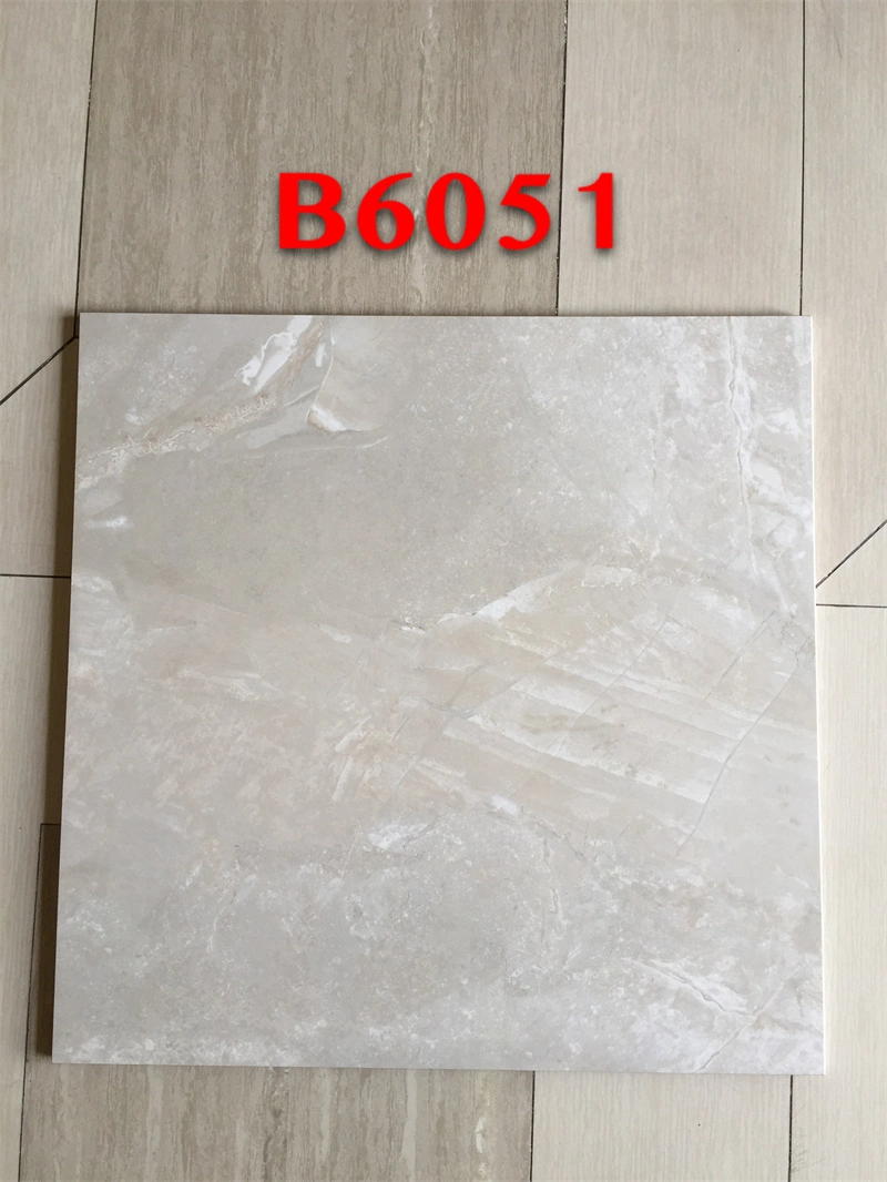 600*600mm Wall and Floor Tile Pure Color Porcelain Polished Interior Floor Tile in Living Room Bathroom Outdoor Garden Good Quality China Tile