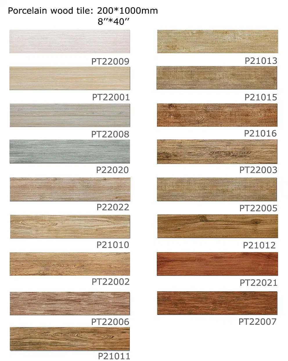 Rustic Ceramic Wooden Porcelain Floor Tile for Floor Building Material