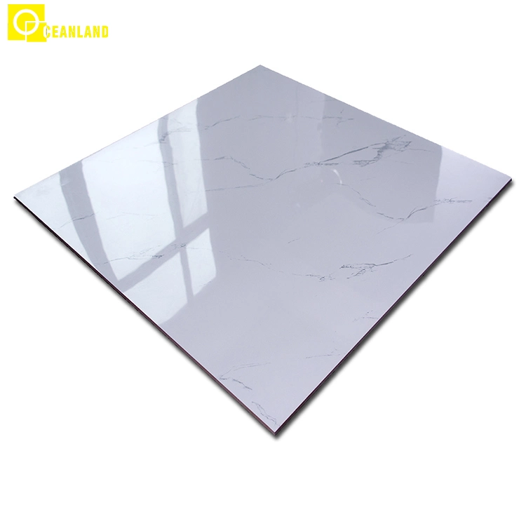 Vetrified Marble Pattern Subway Porcelain Tiles 600X600 Floor Tiles