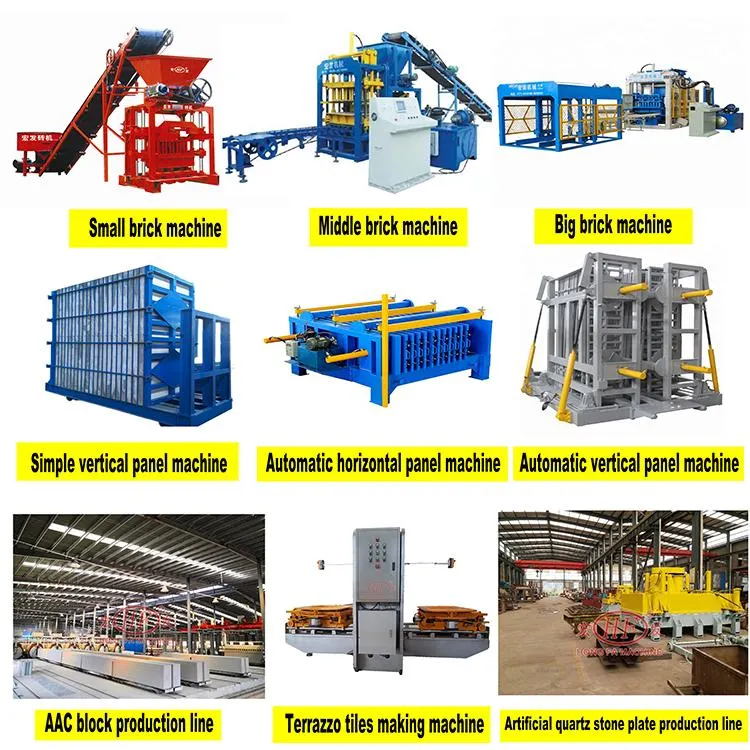 Terrazzo Concrete Floor Paving Brick Tile Making Machine Production Line Concrete Ceramic Paver Floor Tile Machine