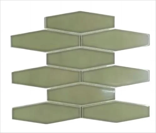 Best Selling Diamond Nano Ceramic Mosaic Tiles for Kitchen Living Sitting Room