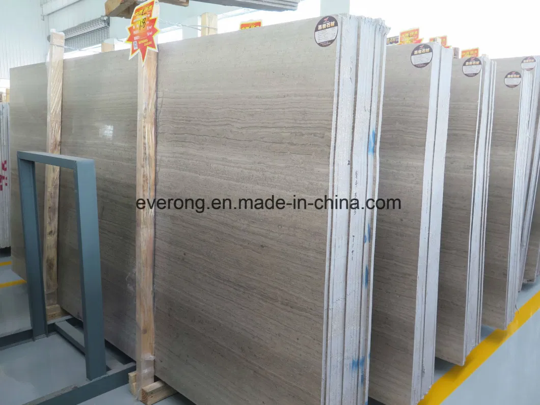 Athens Grey/China Grey/Wooden Vein/Wood Grey Marble Slab for Countertop/Wall Tile/Flooring Tile